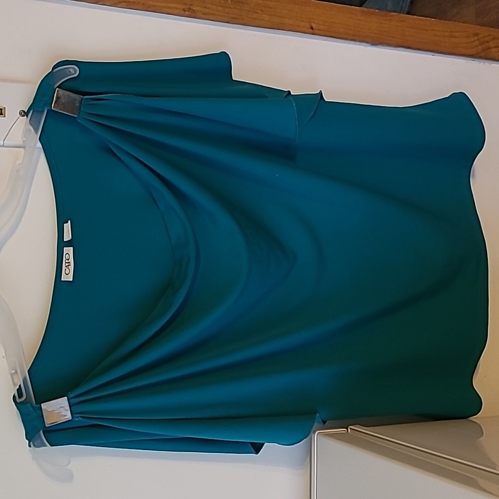 Cato green dress top